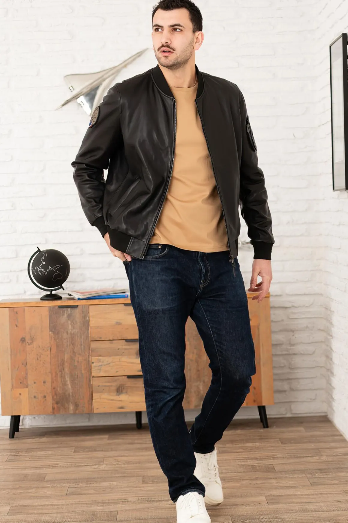 Blouson Homme Patrouille De France Faucon Paloma Black
