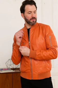 Blouson Homme Patrouille De France Gun Paloma Orange