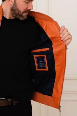 Blouson Homme Patrouille De France Gun Paloma Orange