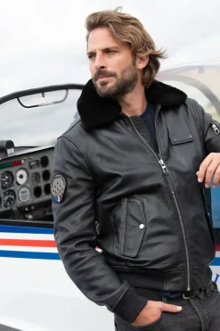 Blouson Homme Patrouille De France Official 70 Alpha Dark Navy