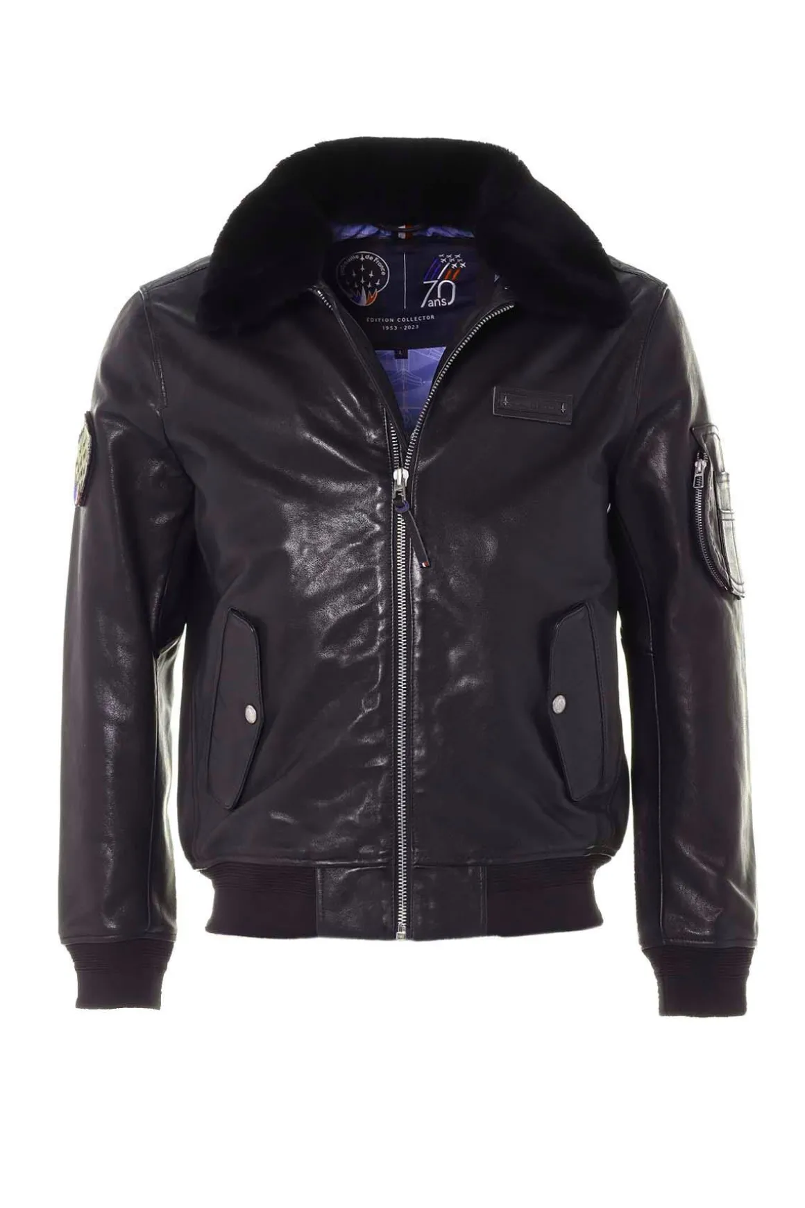 Blouson Homme Patrouille De France Official 70 Alpha Dark Navy