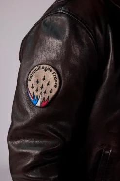 Blouson Homme Patrouille De France Rick Alpha Brown