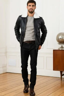 Blouson Homme Patrouille De France Douglas Alpha Navy Blue
