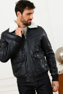 Blouson Homme Patrouille De France Douglas Alpha Navy Blue