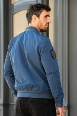 Blouson Homme Patrouille De France Raptor Memory Bleu Ocean