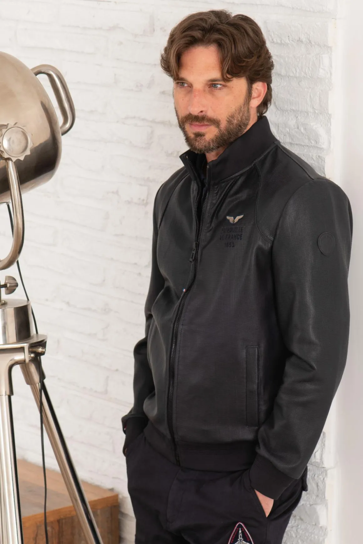 Blouson Homme Patrouille De France Turbo Jet Navy