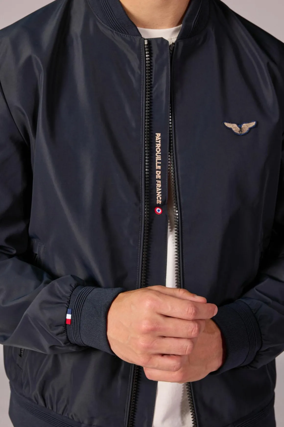 Blouson Homme Patrouille De France Crew Airjet Navy Blue