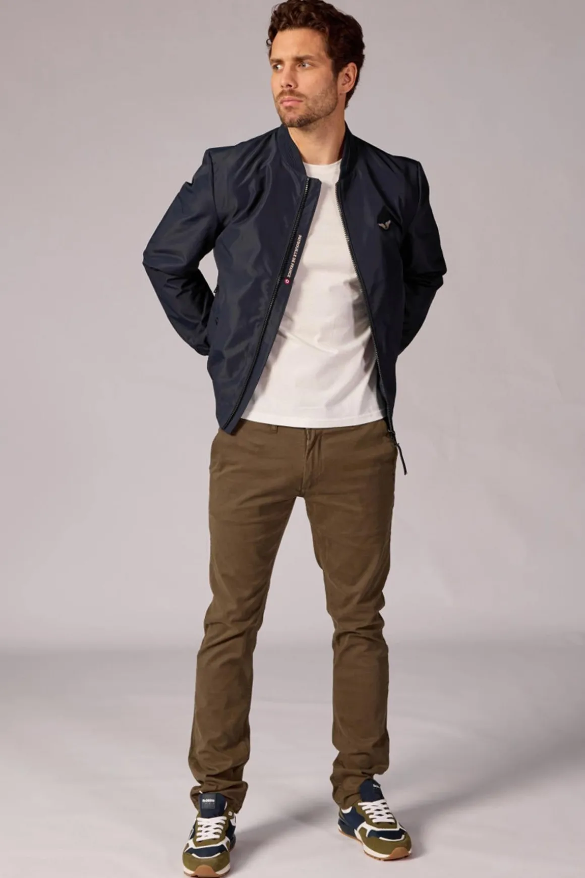 Blouson Homme Patrouille De France Crew Airjet Navy Blue
