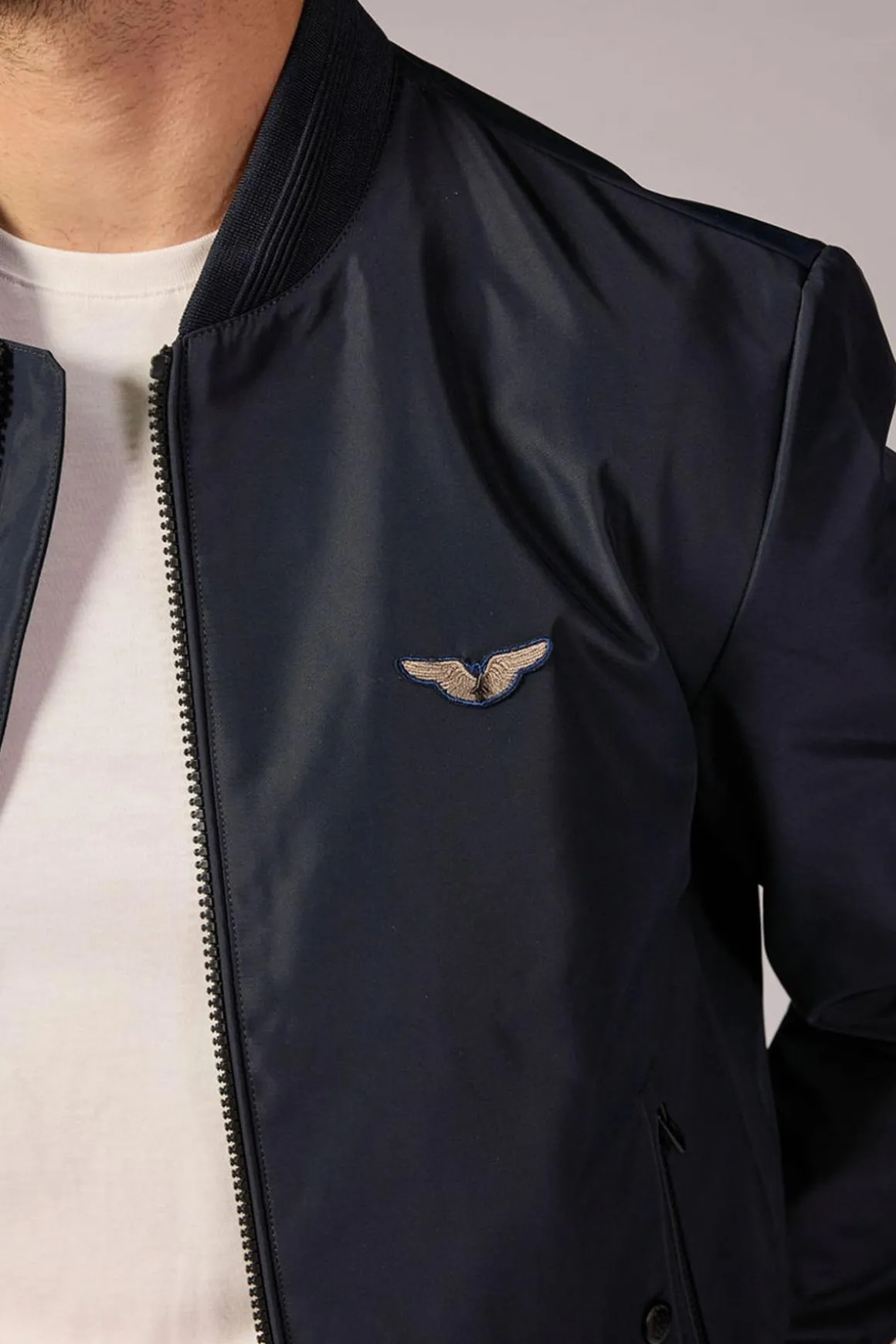 Blouson Homme Patrouille De France Crew Airjet Navy Blue