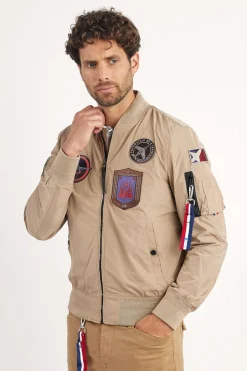 Blouson Homme Patrouille De France Raptor Memory Sand