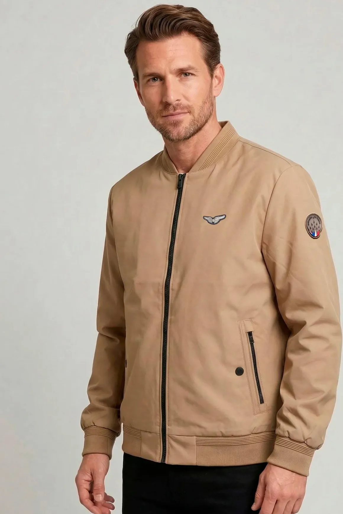 Blouson Homme Patrouille De France Crew Airjet Sand