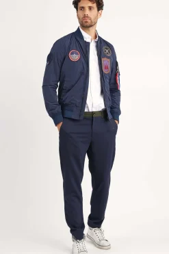 Blouson Homme Patrouille De France Raptor Memory Dark Navy