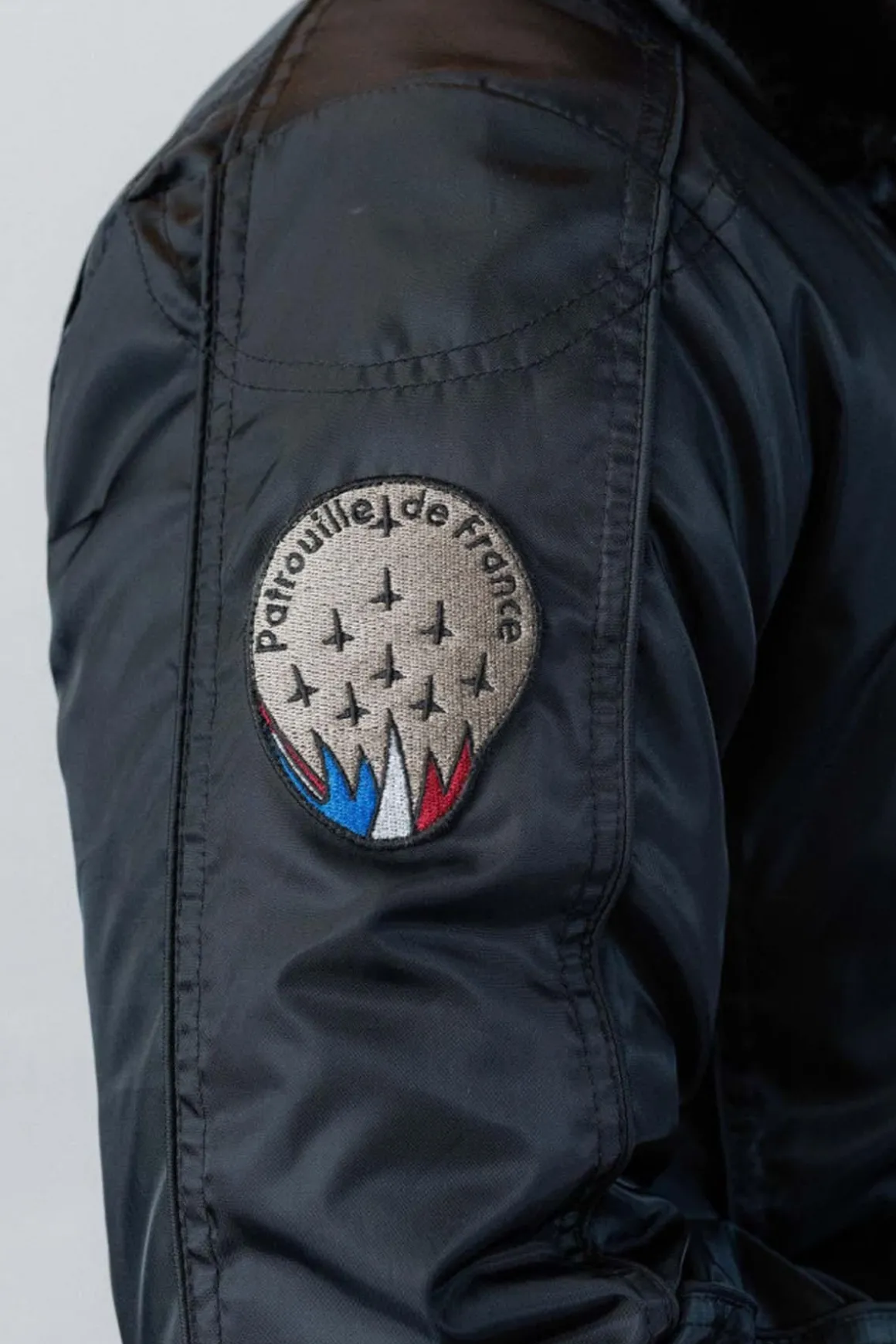 Blouson Homme Patrouille De France Hurrican Fighter Navy Blue