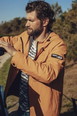 Blouson Homme Petrol Industries Jac1090 2005 Amber Gold