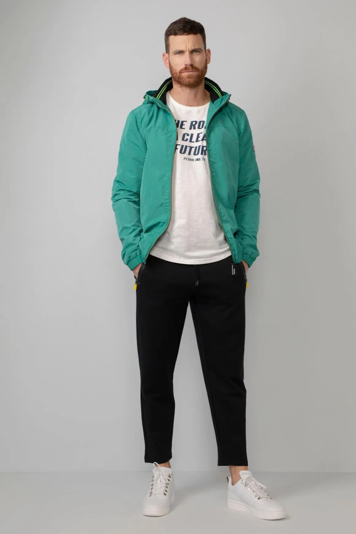 Blouson Homme Petrol Industries Jac100 6135 Swamp Green