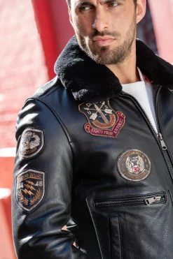 Blouson Homme Redskins Avia Argus Black