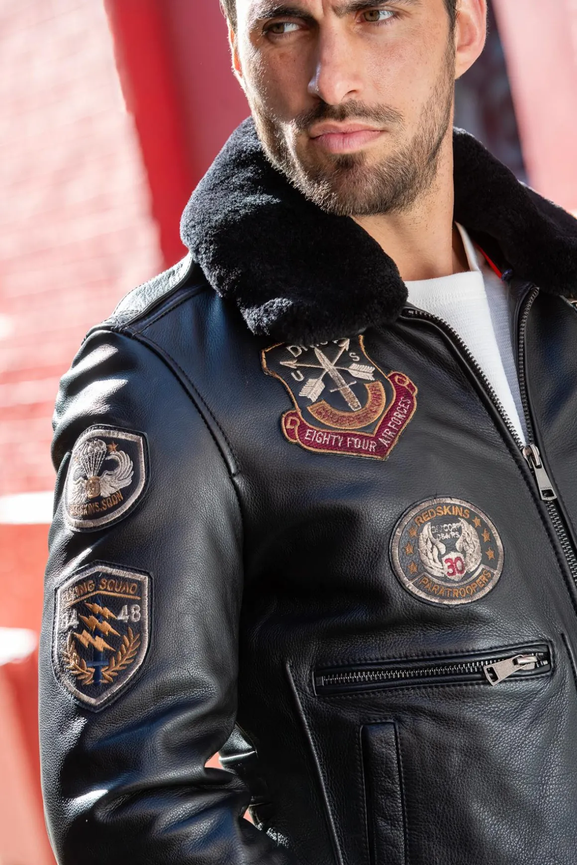 Blouson Homme Redskins Avia Argus Black