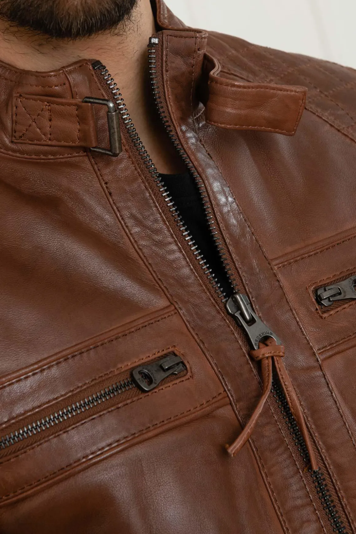 Blouson Homme Redskins Balboa Holster Cognac