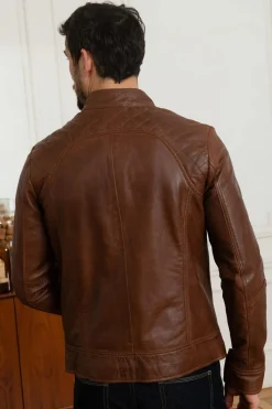 Blouson Homme Redskins Balboa Holster Cognac