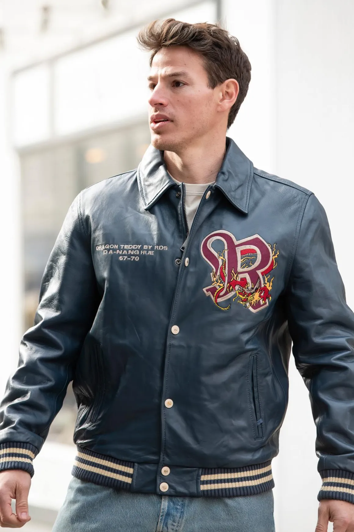 Blouson Homme Redskins Bruce Legend Navy