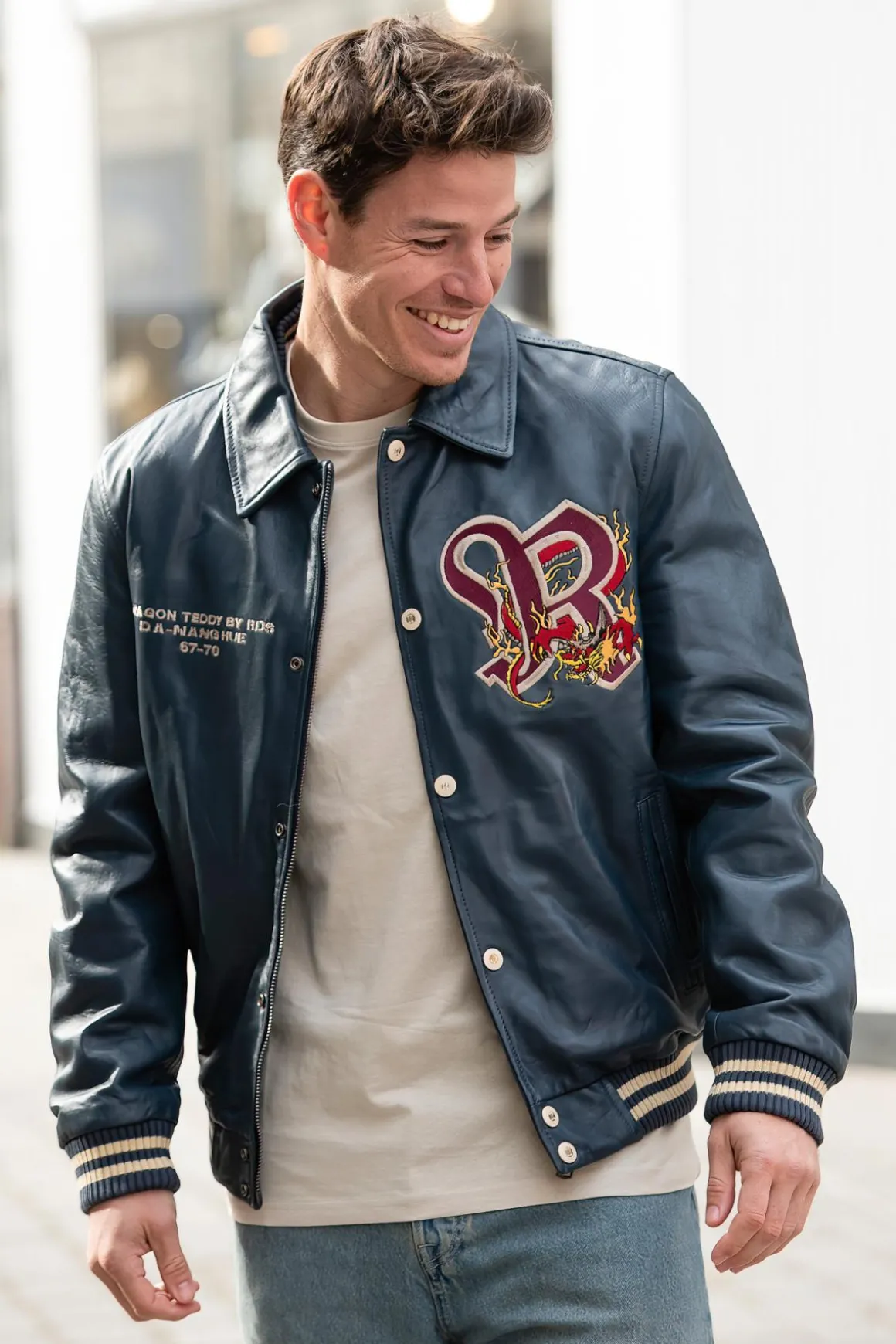 Blouson Homme Redskins Bruce Legend Navy