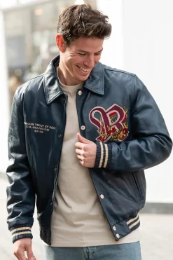 Blouson Homme Redskins Bruce Legend Navy