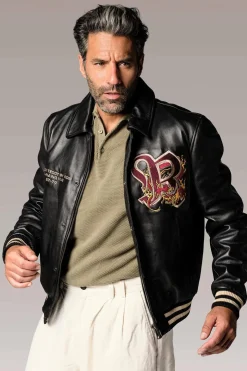 Blouson Homme Redskins Bruce Legend Black
