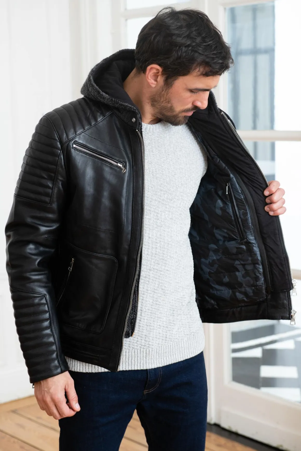 Blouson Homme Redskins Byron Mojito Black