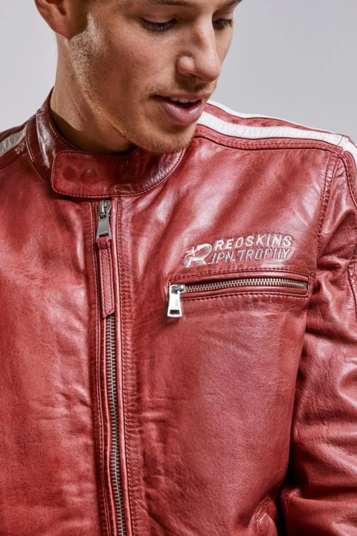 Blouson Homme Redskins Cardiff Calista Red White