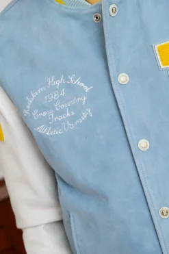 Blouson Homme Redskins Clan Muster Sky Blue / White