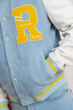 Blouson Homme Redskins Clan Muster Sky Blue / White