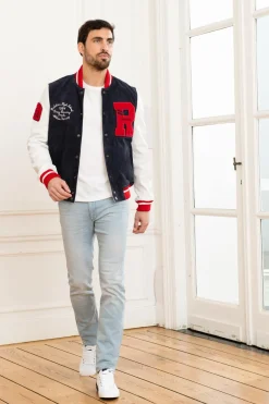 Blouson Homme Redskins Clan Muster Navy White