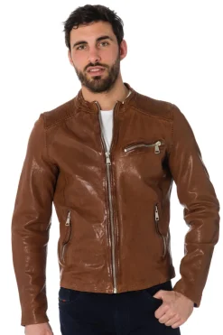 Blouson Homme Redskins Cross Janeiro Cognac