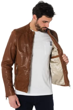 Blouson Homme Redskins Cross Janeiro Cognac