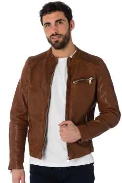 Blouson Homme Redskins Cross Janeiro Cognac