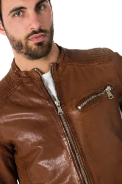 Blouson Homme Redskins Cross Janeiro Cognac
