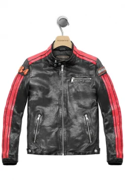 Blouson Homme Redskins Deegan Barcelona Black Red