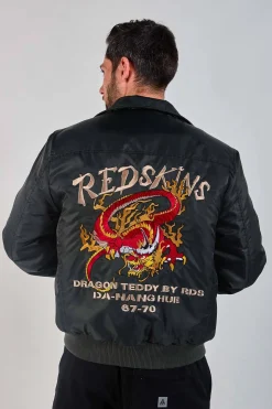 Blouson Homme Redskins Dragon Fighter Kaki