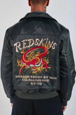 Blouson Homme Redskins Dragon Fighter Kaki