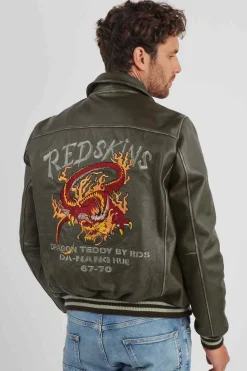 Blouson Homme Redskins Dragon Cohiba Kaki