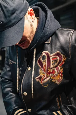 Blouson Homme Redskins Dragon Cohiba Black
