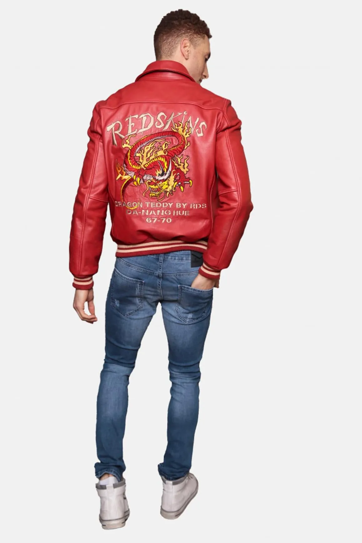 Blouson Homme Redskins Dragon Cohiba Red