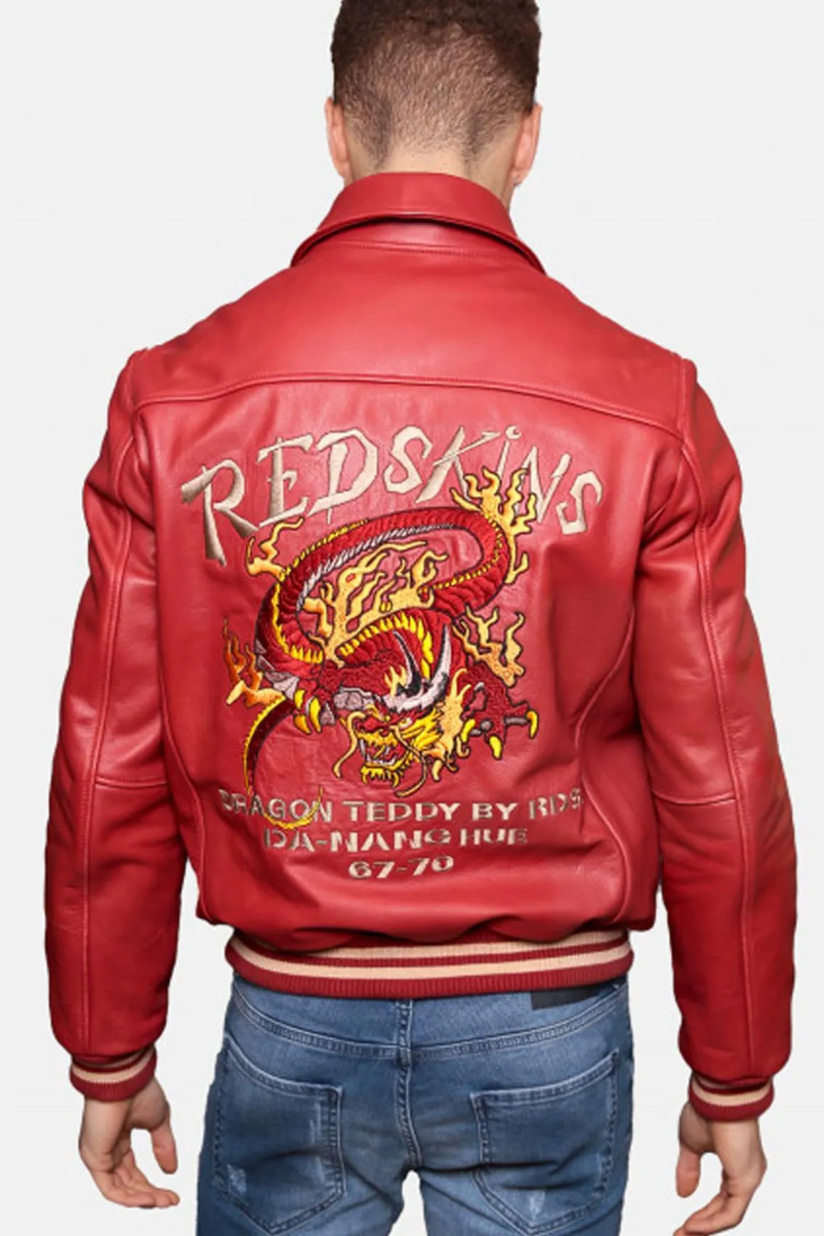 Blouson Homme Redskins Dragon Cohiba Red