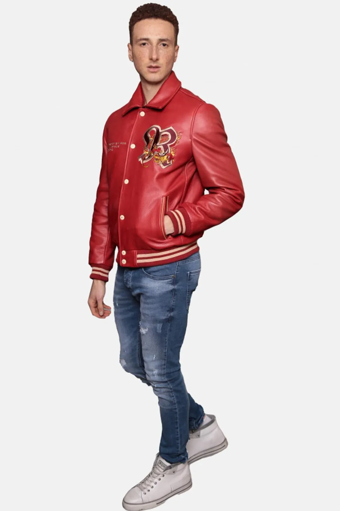 Blouson Homme Redskins Dragon Cohiba Red