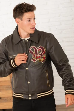 Blouson Homme Redskins Dragon Cohiba Brown