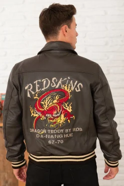 Blouson Homme Redskins Dragon Cohiba Brown
