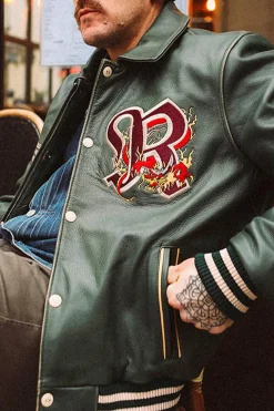 Blouson Homme Redskins Dragon Cohiba Forest Green