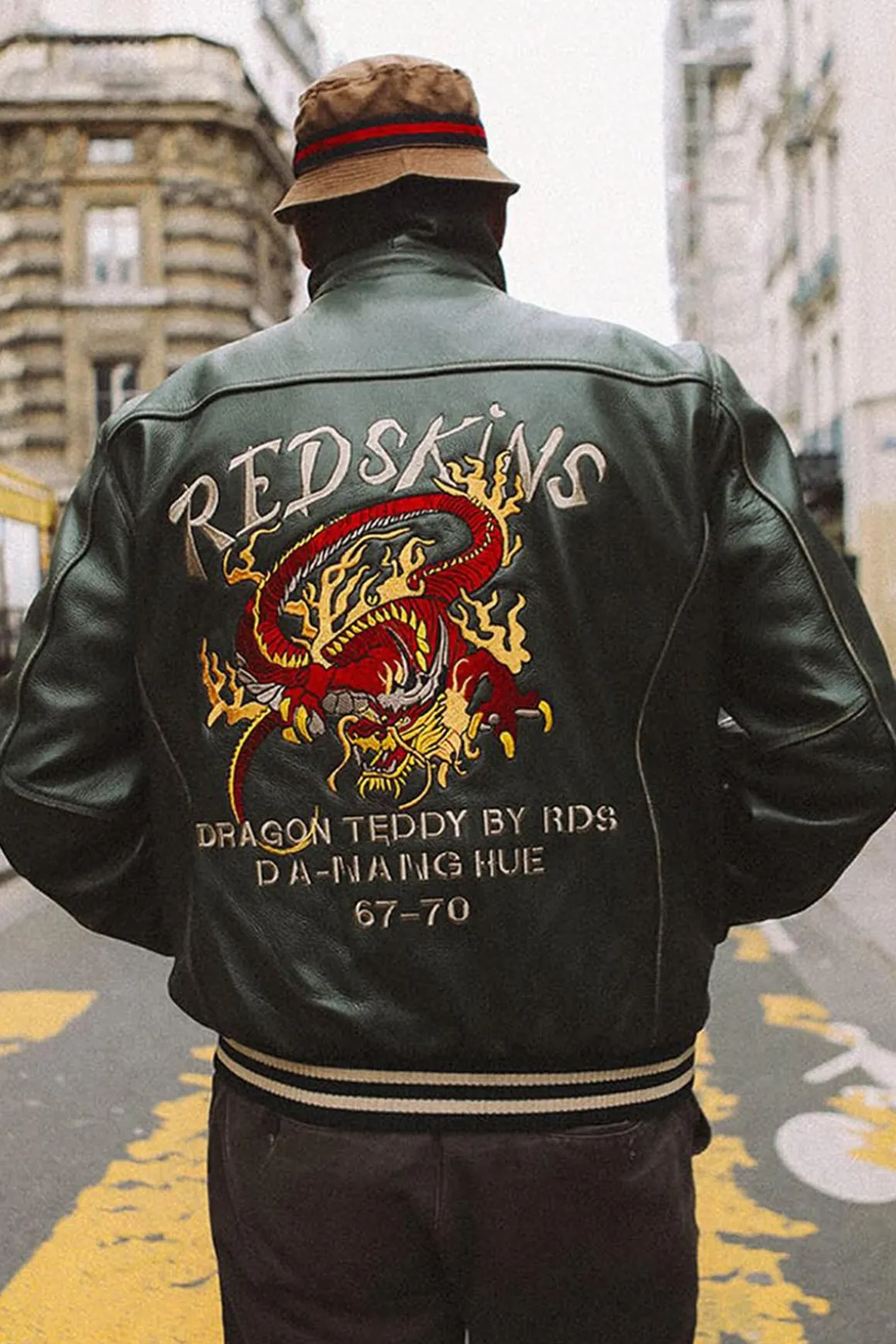 Blouson Homme Redskins Dragon Cohiba Forest Green