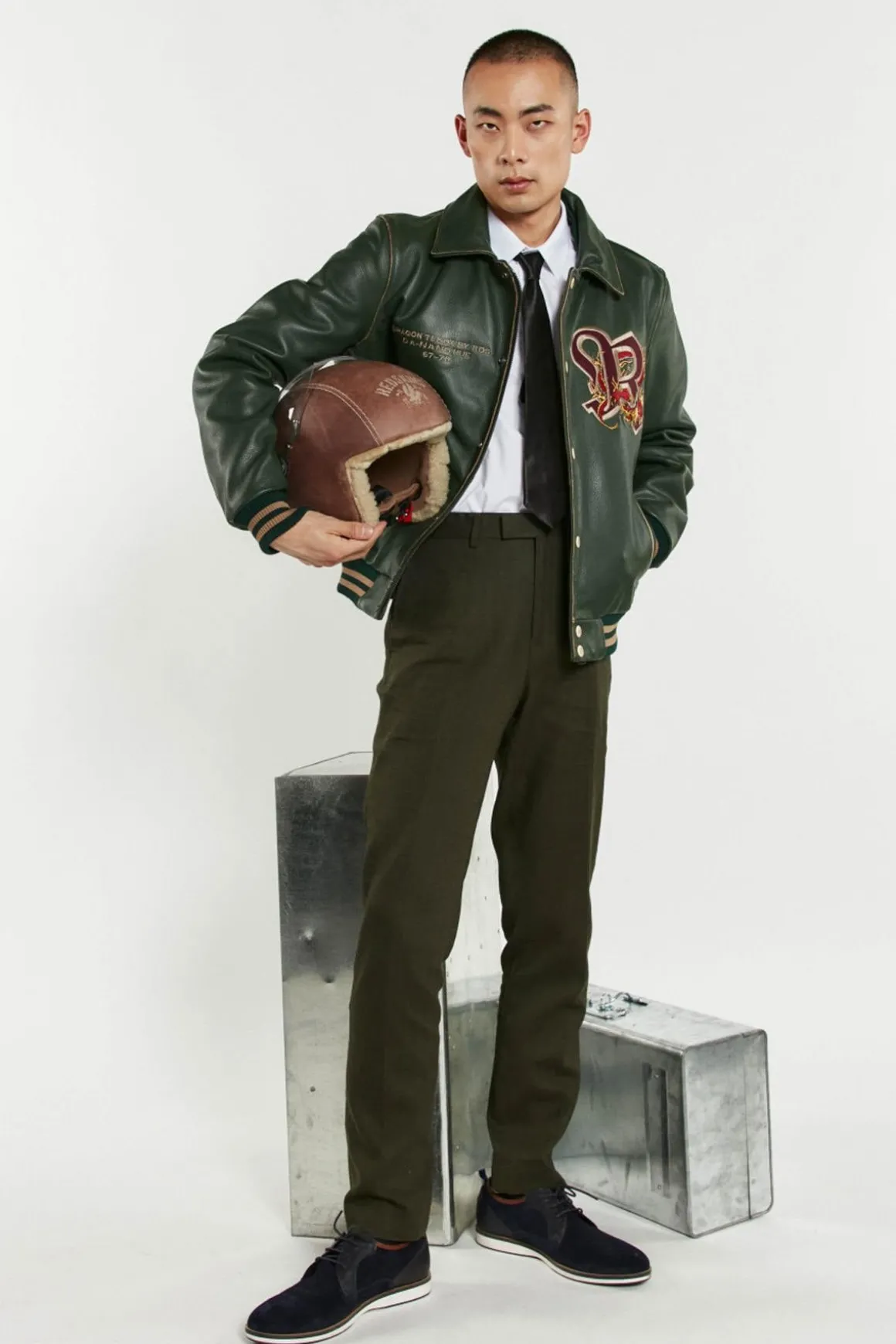 Blouson Homme Redskins Dragon Cohiba Forest Green