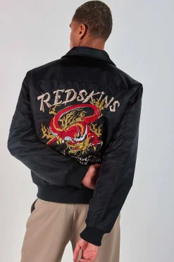 Blouson Homme Redskins Dragon Fighter Black